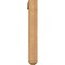Ekena Millwork Merced Arts and Crafts Smooth Bracket w/ Offset Brace, Western Red Cedar, 5 1/2"W x 32"D x 40"H BKT0604X32X40MRC03SWR - alternate 3